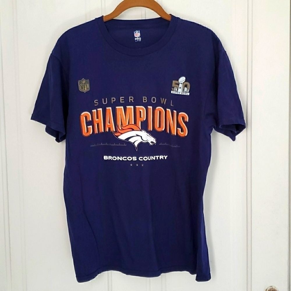 NFL Broncos Championship Tshirt 